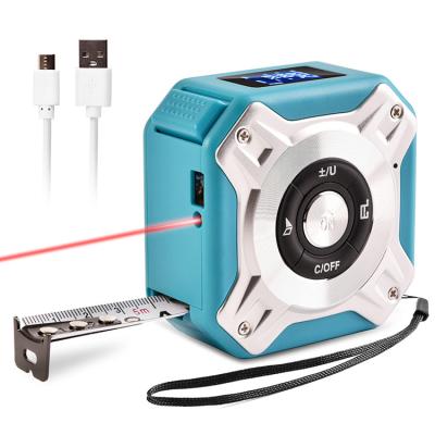 China Portable Multi-Functional Area and Volume Laser Measuring Tape Storage Instrument for sale