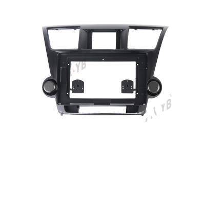 China Automotive interior accessories TK frame other accessories car dvd frame car radio interior screens for TOYOTA Highilander 2009+ 10.1