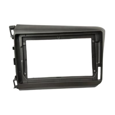 China Brief & Single Color TK-YB 9 Inch Dash Panel Fascia Frame 2012-2016 Honda Civic Car Accessories Panel Auto Interior DVD Pallyer Frame for sale