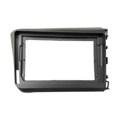 China Brief & TK-YB 9 inch single color car stereo frame 2012-2015 interior Honda Civic car dashboard accessories fascia frame car DVD player for sale