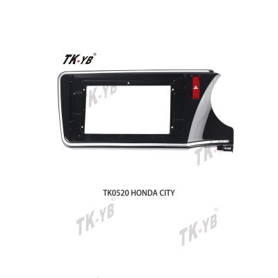 China Brief & Single color TK frame other accessories car dvd frame car radio interior screens for HONDA CITY 2014 10.1 inch for sale