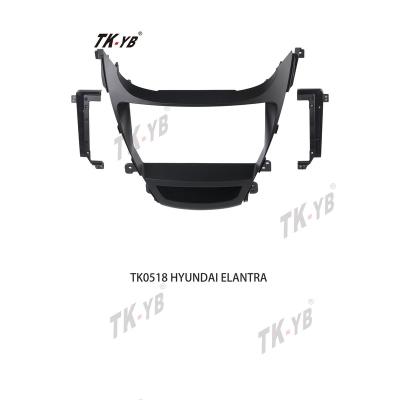 China Brief & Single color TK frame other accessories car dvd frame car radio interior screens for HYUNDAI 2014 ELANTRA 9 inch for sale