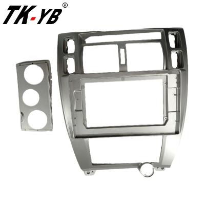 China Brief & Single Color TK-YB Fits 2006-2013 Hyundai Tucson Radio Holder 10.1 Inch Car Radio Mount Mp3 Player Frame Car Dash Accessories for sale