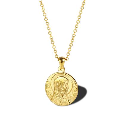 China FASHION Tongling Necklace Trending 2021 14k Gold Jewelry Necklace For Women Fantasy Tarot Card Pendants Necklaces for sale