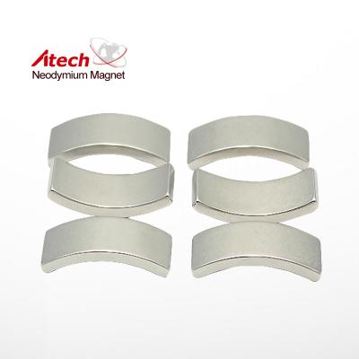 China Industrial Magnet Arc Shape Segment Motor Magnets for sale