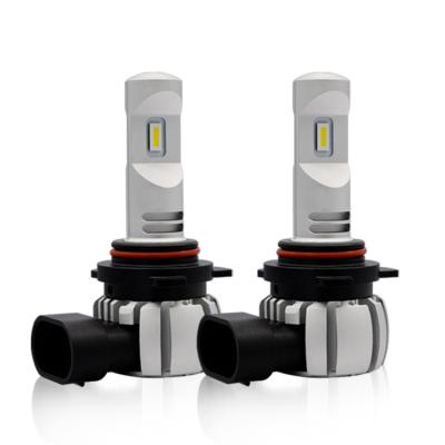 China Innovative auto accessories aluminum led car headlight kit 20w 6000k mini size 9012 led headlight bulb for sale