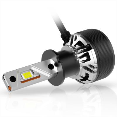 China Auto Lighting System Aluminum 12000 LM 6500k 55W White H3 Led Headlight Bulbs For Car Led Headlight Bulbs for sale