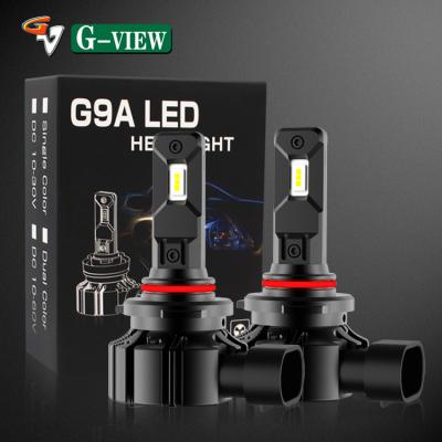 China Lighting System G9A 50w Aluminum Auto Car Lights h1h4 h7 h8 h11 9005 led headlight 9006 cars 6000k for led headlight for sale