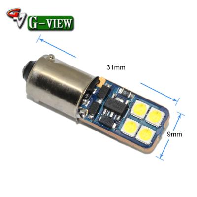 China G-view auto led lights H6w 8smd 3030 canbus car led light auto lighting system led for bax9s led bulbs Bax9s h6w 8 smd 3030 canbus for sale