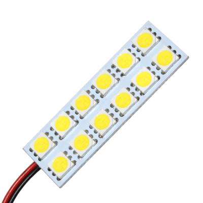 China A6 Bulb Auto Light Lamp 6/9/12/24smd 5050 LED Auto Light Lamp Interior Dome Part Dome Light for sale