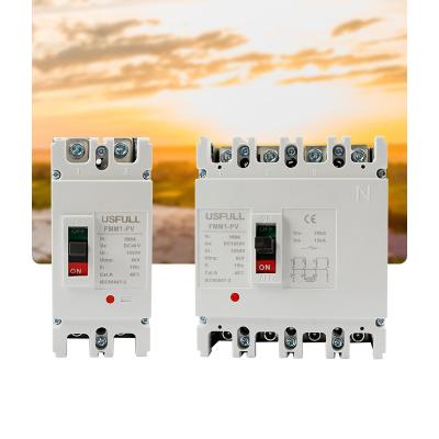 China USFULL Solar System DC MCCB DC Breaker 2p 500V 4p 1000V FMM1-PV DC 225A Cast Case Circuit Breaker 400A 600A for sale