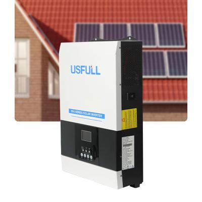 China Home USFULL 3.5kw Mppt Power System 3.5KW 24V To 220V 230V MPTT Solar Inverter 3500W MPPT Solar Inverter 80A 100A for sale