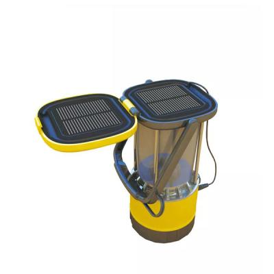 China CAMP STAR SHINING Solar Rechargeable Battery LED Emergency Camp Light with USB Charger Practical Solar Light Camp Solar Emergency Lamps for sale