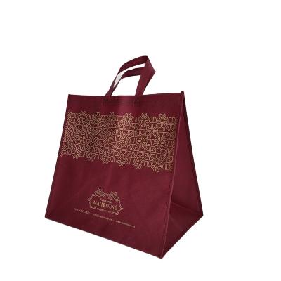 China Eco-friendly Tote Bag Custom Non Woven Folding Non Woven Bag Non Woven Shopping Bag for sale