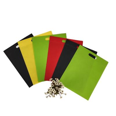 China Eco-friendly Non Woven Non Woven Shopping Bag Reusable Pouch Bag Green Tote Non Woven Bag for sale