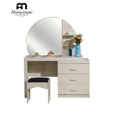 China PANEL Home Center Wood Mirrored Dresser 3 Drawer With Bedroom Dresser for sale