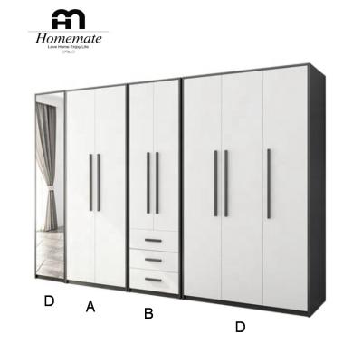 China Modern Storage Bedroom Clothes Closet Wardrobe Bedroom Furniture for sale