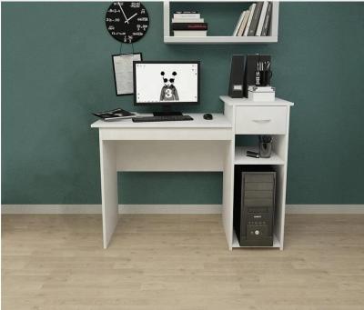 China Easy Assemble Custom Furniture Small Study Office Wooden Computer Table With Drawers for sale