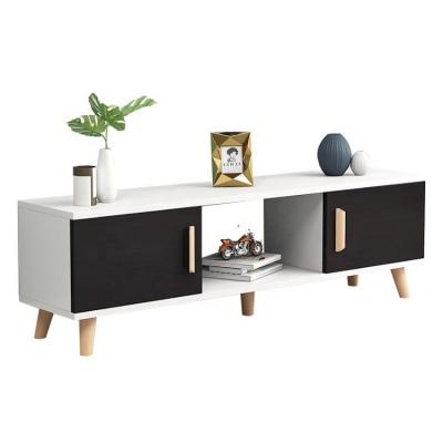 China Hot Sale Storaged Simple Design Living Room Furniture TV Stand for sale