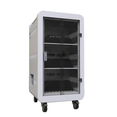 China Carbon Steel/ABS 30 Fireproof Laptop and Tablet Mobile Phone Charging Cabinets for Office Supplies School Education for sale