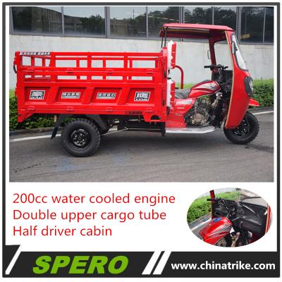 China Cargo Driver Cabin Cargo Truck Three Wheels Motorcycles Prices In Chili, Colombia, Peru for sale