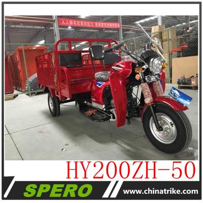 China Hot Sale Heavy Duty 200cc Engine Cargo Trike Adult Tricycle For Sale for sale