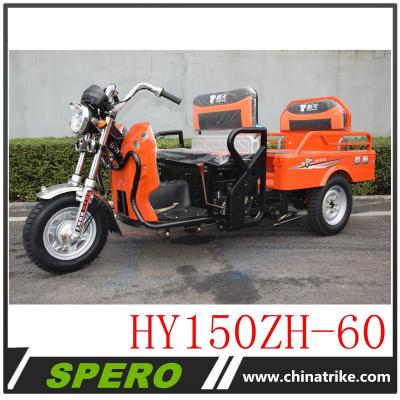 China Cargo 110/150CC Gasoline Air Cooling Folding 3 Wheel Motorcycle Adult Tricycle for sale