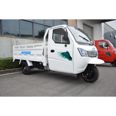 China Chinese Cargo 250CC Driver Cabin Three Wheel Motorcycle Cargo Tricycle Adult Mini Car for sale