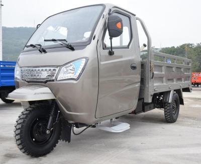 China Best Cargo Tricycle Heavy Load 3000kg 800CC Closed Cabin Cargo Tricycle Three Wheels Cabin Cargo Tricycle for sale