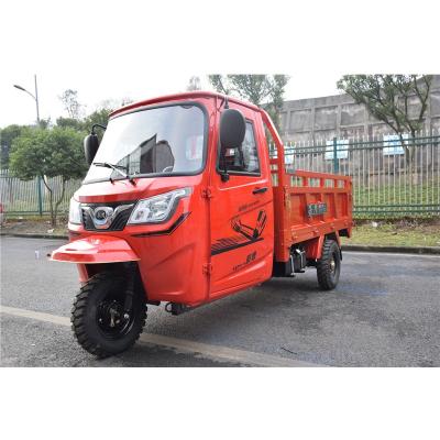 China 2019 Newest Cargo Haoying B5 Truck Exporting Closed Cabin Tricycle Moto Cargo To Peru for sale