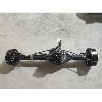 China Spero QIAOGUAN 150CC 200CC Propeller Floating Tricycle Good Quality Axle 220 Oil Drum Brake 5 Bolts Chang'an Booster Rear Axle for sale