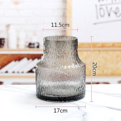 China Nordic Minimalist WONDER Water Light Luxury Transparent Flower Vase With Low Price for sale