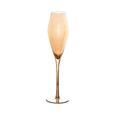 China High Quality WONDER Crystal Glass Champagne Flute Customized Champagne Glass for sale