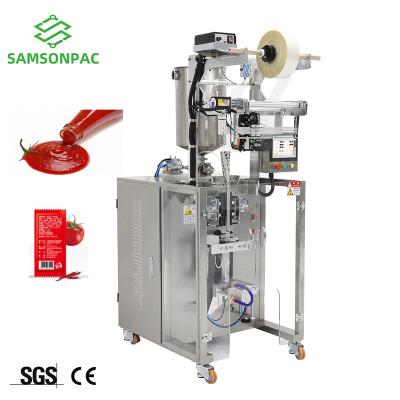 China Food Ketchup Paste Vertical Sachet Packing Machine Liquid Filling And Sealing Machine for sale