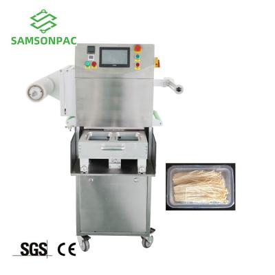 China High Speed ​​Automatic Modified Food Atmosphere Skin Tray Vacuum Packing Machine for sale