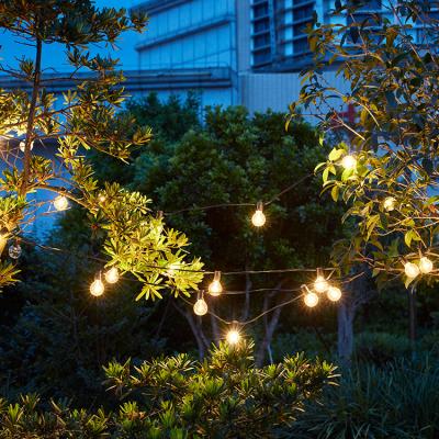 China All Festival / Party / Wedding Waterproof New Product PVC Christmas Decoration G40 LED Bulb Festoon Light for sale