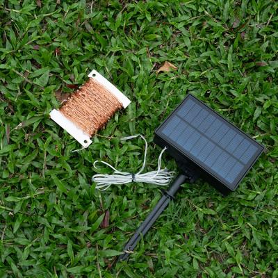 China Solar Drop String Light Shipping CE ROHS Certificated Waterproof Decoration IP44 LED Copper Wire Solar String Light for sale