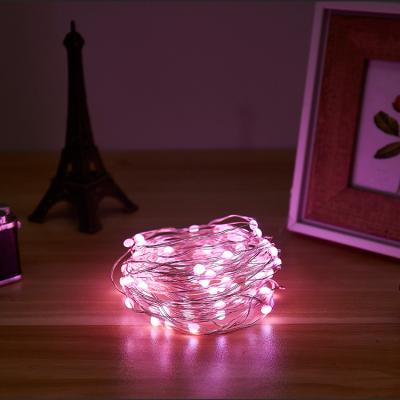 China Usb String Light CE ROHS Certificated IP44 Waterproof Festival USB Power 10m 100leds LED Copper String Decoration Light for sale