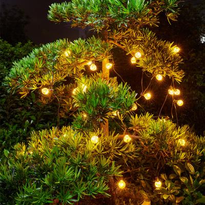 China Any Popular Garden Decoration G40 Festival / Christmas Outdoor Solar LED Tree String Light Party / Wedding Product for sale