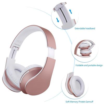 China Foldable 	Noise Isolation Headphone Wired and Wireless for Cell Phone Stereo Wireless Bluetooths Headphone for sale