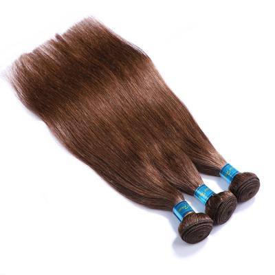 China Excellent Quality 4# Silky Straight Wave Raw Cambodian Hair, Virgin Cuticle Aligned Raw Hair, 4# Virgin Single Distributor Hair One for sale