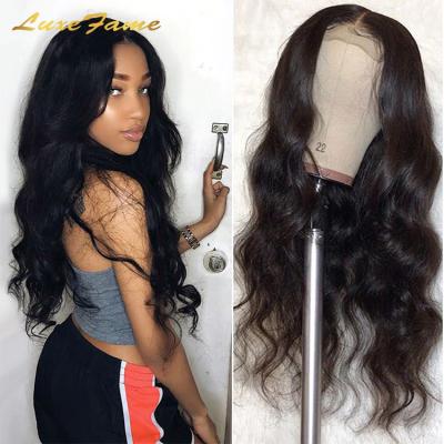 China Wholesale 100% Body Wave 34 Inch Raw Indian Hair Full Lace Wig, 30-50 Inch Full Lace Wig, Curly Hair 12 Percent Inch Full Lace Wig 100 for sale