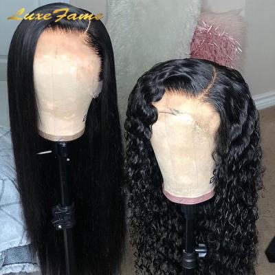 China Top Quality Silky Straight Wave 13x6 Hd Lace Frontal Wig, Lace Front Wig, 13x6 Hd Lace Front Wig Bleached Knots 180 Density Hair With Bangs for sale