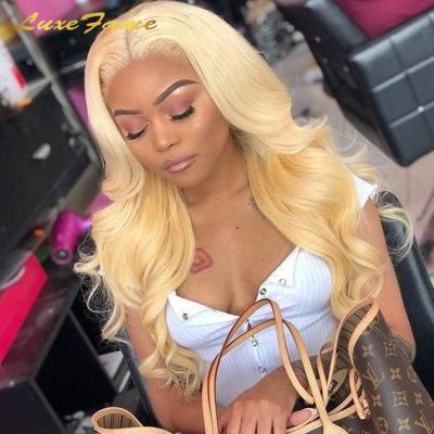 China Wholesale Natural Straight Blonde Curly Sheer Lace Front Wig, 26-36 Inch Curly Afro Hair Wig,Blonde Body Wave Lace Front Wig for sale