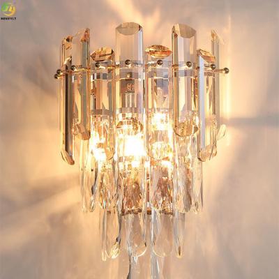 China Galvanisierungscrystal modern wall light E14 für Schlafzimmer/Wohnzimmer zu verkaufen