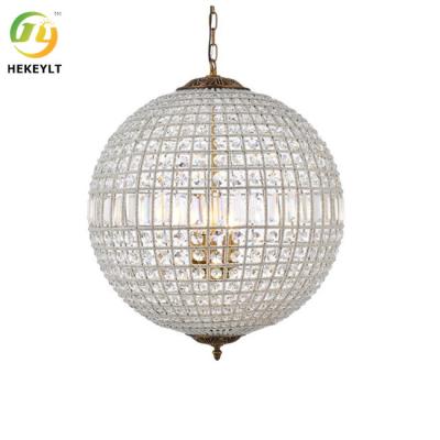 China 60W Modern Luxury 5 Light Globe Chandelier With Crystal Accents for sale