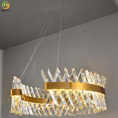 China El LED da salida a 1 metro Ring Light Luxury Living Room moderno Crystal Chandelier en venta