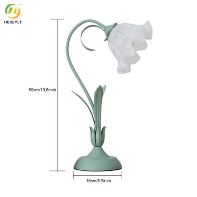 China E27 de Groene Houder van de de Schemerlamp Ceramische Lamp van het Bloemglas Te koop