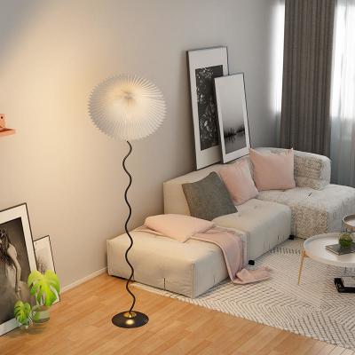 China Creative Modern Cloth Minimalist Floor Lamp For Living Room for sale