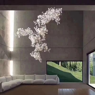 China Lámpara decorativa nórdica de encargo de la flor de Biloba del Ginkgo de la lámpara en venta